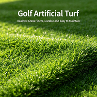 Césped Sintético Profesional para Putting Green de Golf, Alto Rendimiento, Duradero, Realista, para Campos de Golf