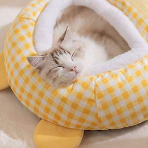 Pet Warming Sleeping Bag Bed with Arctic Fleece Fashion Design Eco-Friendly Winter Warm Bed for Indoor Use for <b>Cats</b> and Dogs - Product Image 5