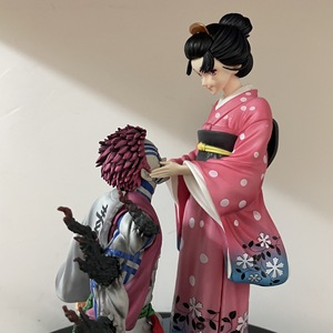 <span class=keywords><strong>Figura</strong></span> Coleccionable de Kyojuro <span class=keywords><strong>Rengoku</strong></span>, Modelo de Estatua GK, Regalo de Cumpleaños, Artículo de Moda Anime - Product Image 1