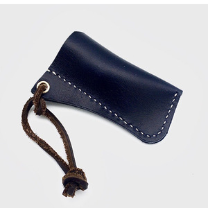 <b>Custom</b>-made top-grain cowhide <b>lighter</b> case, black retro <b>lighter</b> protective case, hanging portable <b>lighter</b> case. - Product Image 5