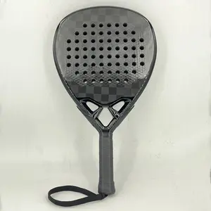 Sport Top Gerangschikte Kwaliteit Oem Fabriek Direct Op Maat Gemaakte Merk Koolstofvezel 3K/12K/18K Padel Racket Tennis Racket Display Rekken