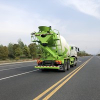 Nouveau mini camion bétonnière 12 mètres cubes 8X4 avec pompe à vendre prix poids lourd