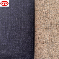 Nouveau design 2026 Tissu de costume TR Lourd pour l'hiver, teinture réactive de qualité pour le marché indien