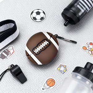 Coque de téléphone <span class=keywords><strong>VILO</strong></span> compatible Rugby pour étui 1/2, hommes et femmes, écologique, anti-chute, peinture UV, silicone, dessin animé 3D, football américain - Product Image 4