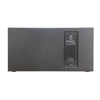Subwoofer profesional activo de alta potencia, caja de madera de 8000W, altavoz cruzado de 2x18 pulgadas, salida de conexión XLR, Palante Bochina