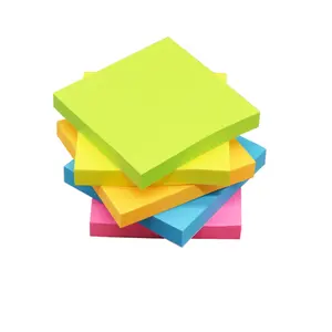Notas adesivas da fabricação do bloco de notas personalizado impressas postas memo it pad3x3