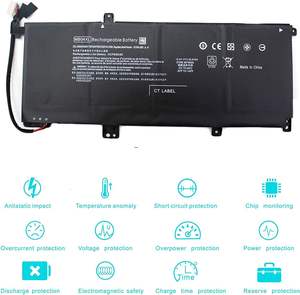 替换笔记本电脑电池MB04XL兼容惠普Envy X360 M6 15-<span class=keywords><strong>AQ</strong></span> AR 844204-850 843538-541 HSTNN-UB6X - Product Image 5