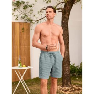 Shorts de sport matelassés pour homme FOXA avec cordon de serrage, respirants et extensibles, parfaits pour l'été, la plage, l'entraînement et la course à pied - Product Image 2