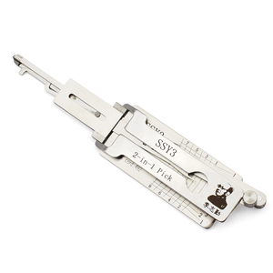 أداة ليشي إس إس واي 3 2 في 1 لفتح الأقفال وفك الشفرات، أداة احترافية لفتح أبواب السيارات وإشعالها - Product Image 5