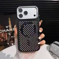 Nouvelles pièces détachées, Perçage de précision, Assortiment de couleurs, Cadre d'appareil photo, Fixation magnétique, Coque de téléphone de haute qualité