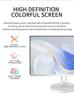 Ordinateur tout-en-un bon marché le plus vendu, 24/27 pouces, Intel Core I5/i7 10 cœurs, SSD GDDR4 DDR4 RAM, Windows 10 - Product Image 3