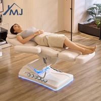 Esthéticienne Kin Care Table de traitement de massage Lit de cils de beauté électrique avec moteurs