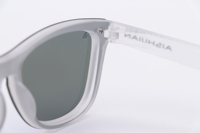 Lunettes de soleil de sport pour hommes Lunettes polarisées à lentille PC pour la pêche, le surf, l'eau et la conduite Montures transparentes légères en or blanc