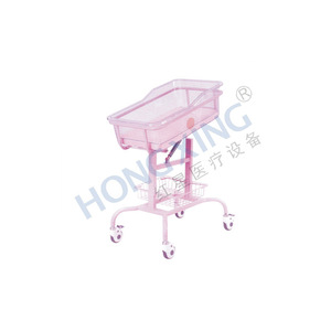 Cuna ajustable rosa Hongxing Hx-B20 para obstetricia y pediatría - Product Image 2