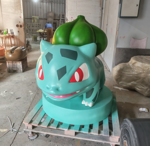 Escultura de Personaje de Pikachu a Tamaño Real, Figuras de Dibujos Animados, Adorno de Resina Grande para Piso, Centro Comercial, Puntos de Fotografía al Aire Libre - Product Image 3