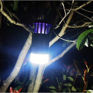 Lampe Solaire LED Anti-Moustiques Rechargeable USB pour Camping, Éclairage d'Urgence Extérieur avec Interrupteur Tactile - Product Image 2