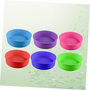 Nonstick Quick Release <b>Silicone</b> Cake Mold <b>Baking</b> Bakeware Pan Round 9 Inch 8 Inch 6 Inch <b>Silicone</b> Molds Cake Cupcake Mould - Product Image 3