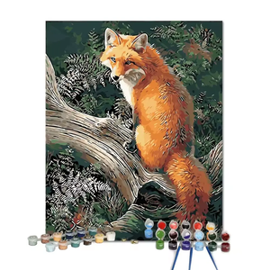 <span class=keywords><strong>ภาพ</strong></span>วาดสัตว์ DIY คุณภาพสูง น่าสนใจ ระบายสีตามตัวเลข ออกแบบเองได้ <span class=keywords><strong>วาด</strong></span>ด้วยมือ สำหรับเด็กและผู้ใหญ่ - Product Image 1