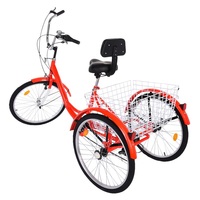 Venta al por Mayor de Triciclos para Adultos / Triciclos para Adultos Baratos / Triciclo Moderno de 3 Ruedas para Adultos en Oferta