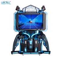 Machine de jeu de tir VR commerciale, simulateur de réalité virtuelle multijoueur pour salles d'arcade, centres de divertissement et lieux de loisirs