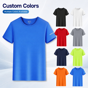 <span class=keywords><strong>T</strong></span>-<span class=keywords><strong>shirt</strong></span> de sport Dry Fit personnalisé avec logo, haute qualité, réfléchissant, en maille, streetwear, vêtements pour <span class=keywords><strong>homme</strong></span>, fournisseur en gros - Product Image 3