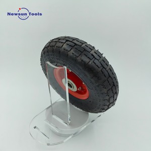 NS Discount 10% Off Factory Small 4.10/3.50-4 Roues/pneus pneumatiques en caoutchouc pour chariots à roulettes Autres roues Pneus et accessoires - Product Image 5
