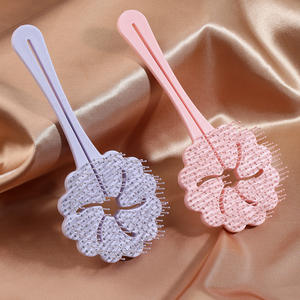 Brosse à cheveux démêlante et lisse de vente directe d'usine pour le massage du cuir chevelu brosse à lisser les cheveux à usage quotidien - Product Image 2