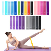 Ensemble de bandes de résistance pour les fessiers avec sangle large antidérapante et cinq niveaux progressifs pour les entraînements de force des jambes et du bas du corps