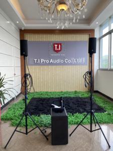 Set di altoparlanti per microfono Wireless con amplificatore di potenza 3 vie serie CE professionale - Product Image 3