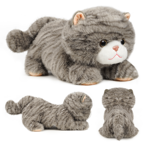 Housse de tête de club de golf personnalisable en forme de vache, en peluche douce et luxueuse, motif chat mignon, accessoires pour clubs de golf - Product Image 3