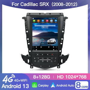 วิทยุ HFMidia หน้าจอแนวตั้ง 9.7 นิ้ว พร้อมบลูทูธ สำหรับ Cadillac SRX ปี 2008-2012 รองรับ CarPlay เครื่องเล่นวิดีโอในรถยนต์ - Product Image 2