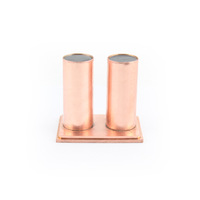 Colonne thermique Hengjie diamètre 8-80mm, tube thermique avec base, refroidissement par changement de phase, dissipateur thermique en tube de cuivre fritté pour GPU, CPU, IA