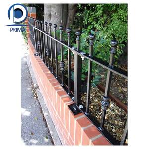 प्राइमा पेशेवर अनुकूलित गर्म जस्ती गढ़ा लोहे की रेलिंग - Product Image 6