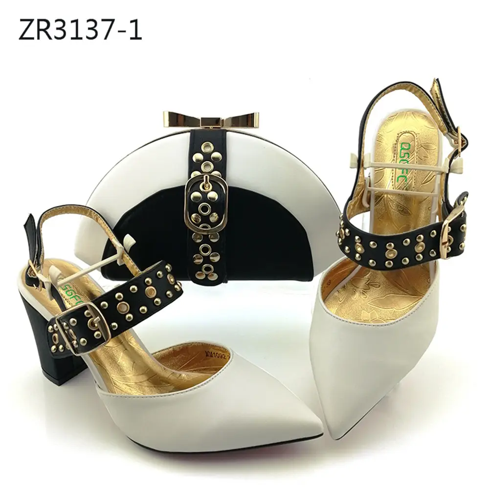 ZR3137 White color office lace lady leather Italian shoe big size 43 women party dress shoes
