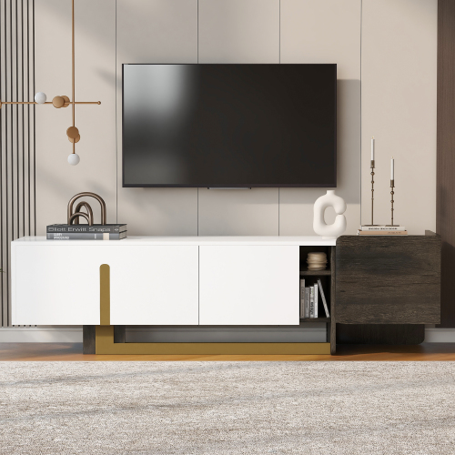 Blanc + MDF + Métal