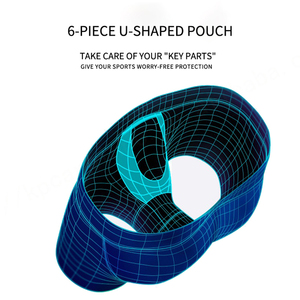 Custom Logo Mens Underpants Shorts Spandex <b>Fly</b> Pouch Shorts Plain Performance Underwear - Product Image 3