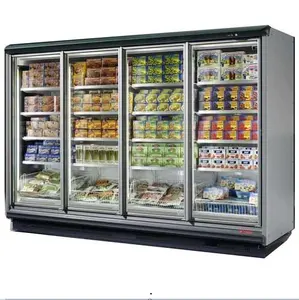 SPM Tủ Lạnh Mở Dọc Thương Mại Phong Cách Mới Tủ Lạnh Trưng Bày Thịt/Rau/Sữa Tủ Đông Tủ Lạnh