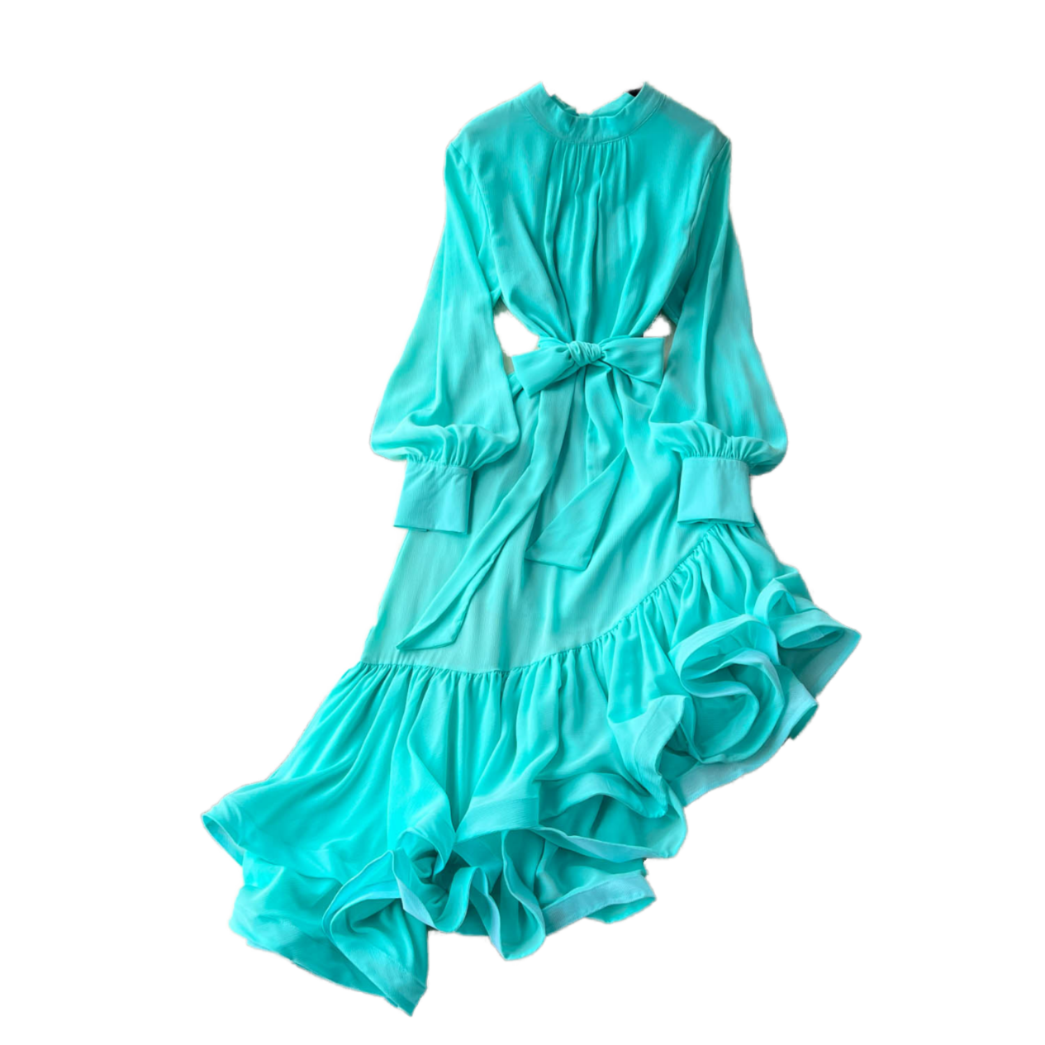 satin midi dress one shoulder Zora One Shoulder Pleated Midi Dress