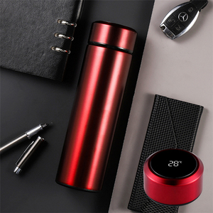 Bottiglia di acqua a led sigillata portatile su misura per bicchieri da cucina in acciaio inossidabile intelligente da 17 once - Product Image 4