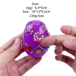 Huevos Sorpresa Misteriosos, Caja Sorpresa de Pascua, Huevo Sorpresa de Plástico con Adorno para Niñas - Product Image 4