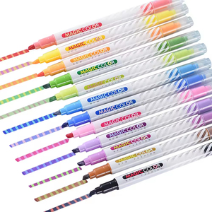 Marcadores Resaltadores Multicolores en Oferta, con Punta de Pincel y Embalaje Suelto, de Alta Calidad para Uso en Oficina y Escuela - Product Image 3