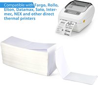 Étiquettes thermiques adhésives A6 à bas prix d'usine, étiquettes d'expédition 4*6, papier autocollant thermique A6 100*150mm pour imprimante d'étiquettes d'expédition