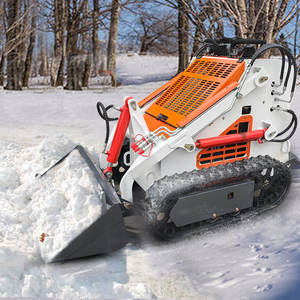 Usato Mini Skid Steer Loader EPA CE certificazione cinese Diesel cingolato motore Kubota caricatore anteriore Eaton pompa idraulica 2 anni - Product Image 2