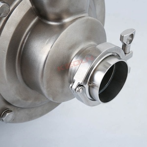 Pompe CIP auto-amorçante sanitaire en acier inoxydable Pompe <span class=keywords><strong>de</strong></span> retour CIP Anneau liquide Véritables pompes auto-amorçantes - Product Image 4