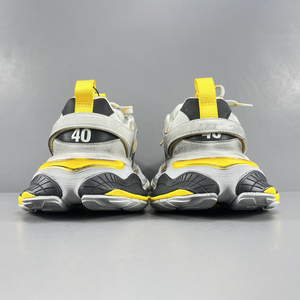 2026 Chaussures de créateur de luxe de haute qualité, Baskets en cuir jaunes pour femmes et hommes, style mode extérieur robuste à lacets en tissu pour la marche - Product Image 4