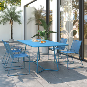 Silla de Jardín Moderna y Duradera con Marco de Acero Inoxidable de Alta Calidad, Silla de Cuerda para Patio, Hotel, Restaurante, Comedor al Aire Libre - Product Image 5