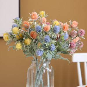 Fleurs artificielles Ruilisi, branche de givernier bleu, 30-100 cm, en tissu, décoration intérieure, accessoires de mariage - Product Image 4