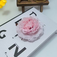 Bunga Jepit Rambut Besar Kecil Peony Bunga Buatan DIY Dekorasi Pernikahan Korsase Kain Buatan Tangan Multi-warna Ymd-001