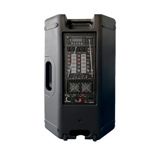 Altavoces <span class=keywords><strong>Leon</strong></span>-audio <span class=keywords><strong>LA</strong></span>-715EON de 15 Pulgadas, Caja de Sonido Activa Profesional, Entrada de Micrófono de 4 Canales, Altavoz Bluetooth con Batería - Product Image 3