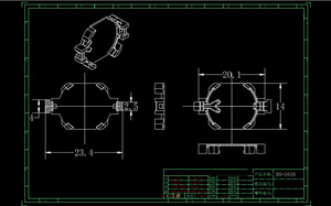 Support de batterie BS-1616-1 LCP CR1616, matériau résistant aux hautes températures, support de batterie SMT, accessoires pour carte mère - Product Image 2